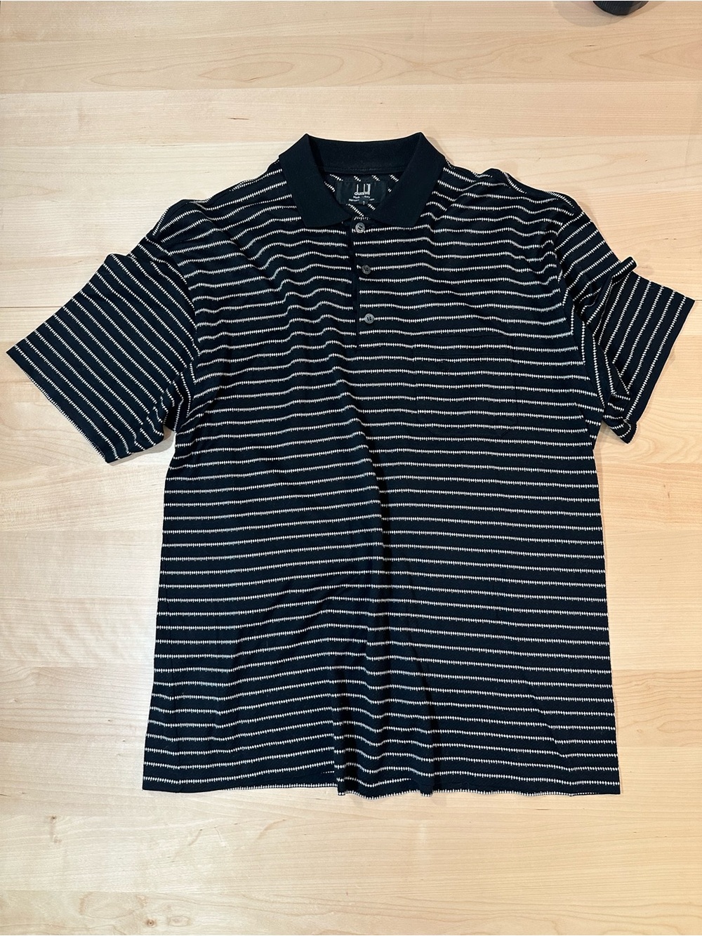 🌟made in Italy🌟 vintage dunhill cotton polo Large